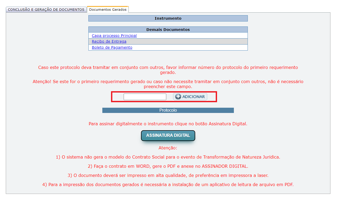 SIMPLIFICAR - Solicitação de recursos agora poderá ser definida